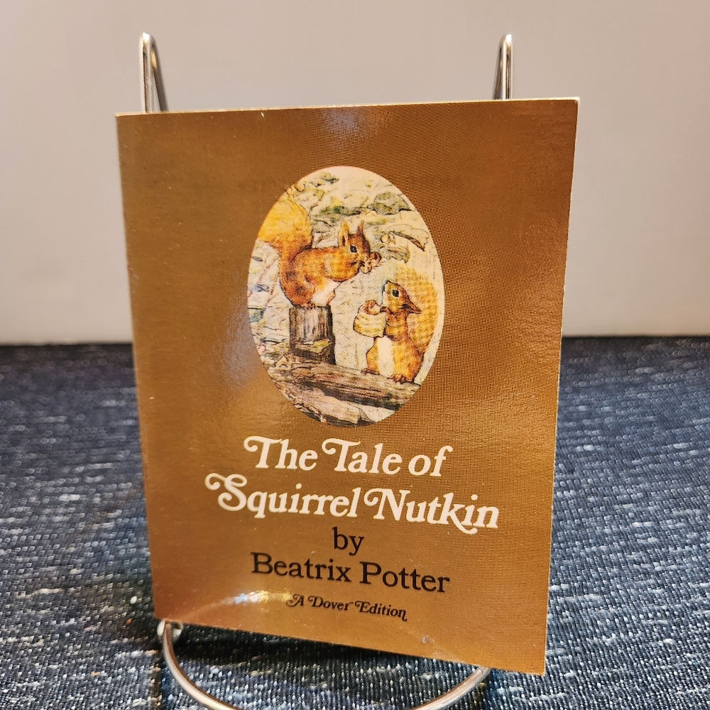 The Tale of Squirrel Nutkin Beatrix Potter Vintage Children Book Small Paperback